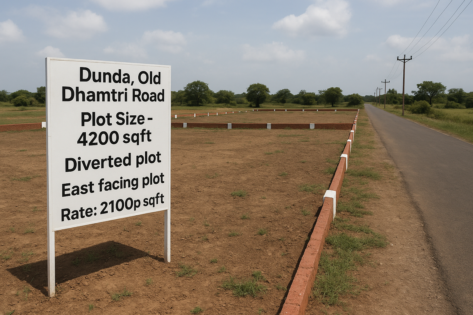 Photo of Diverted plot ,East facing plot